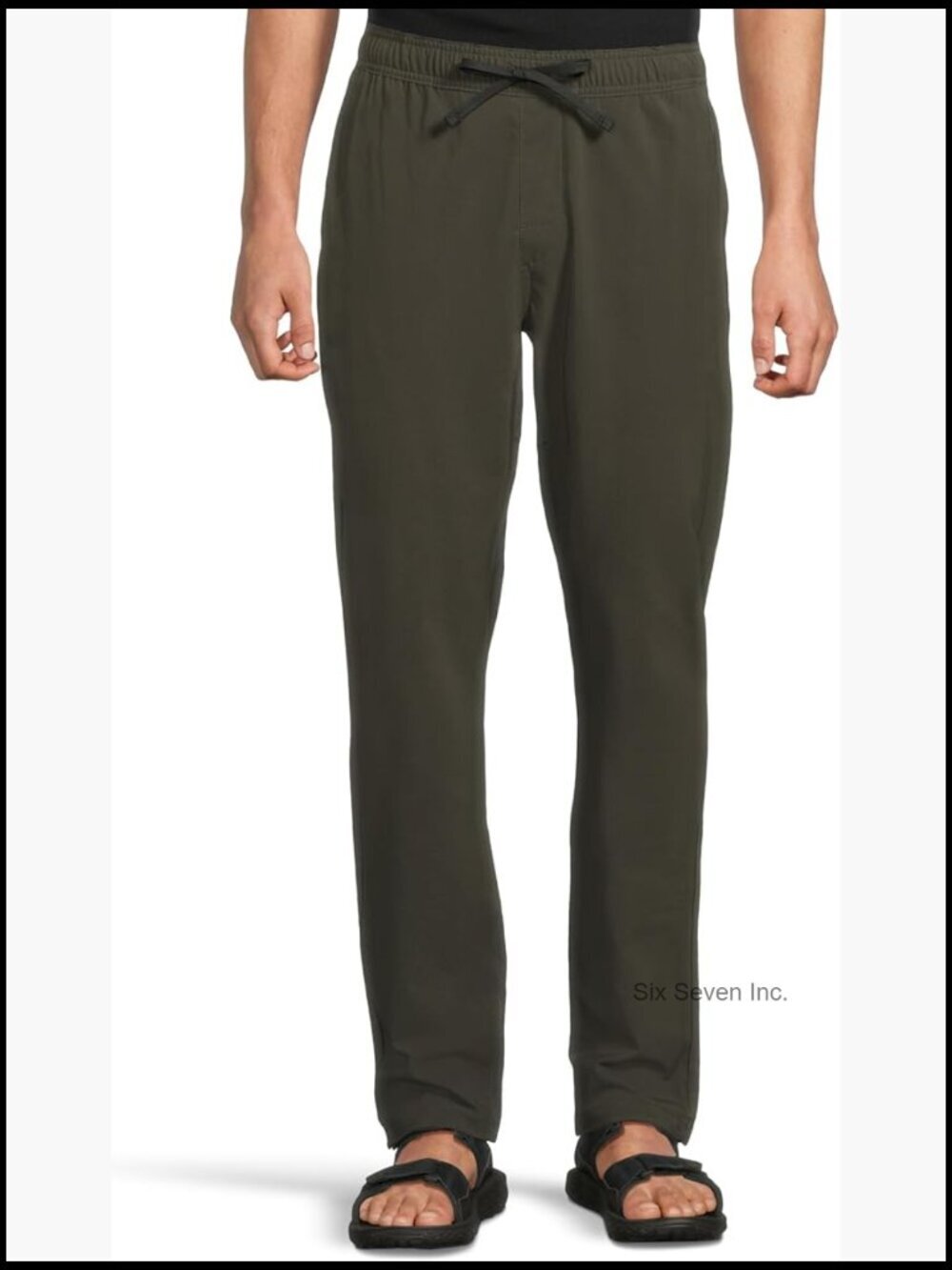 Men's Pull-On Hiking Pants with UPF 50+ and Mesh Pockets